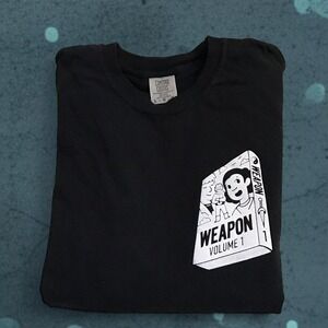 Weapon Volume 1  Black&White cotton long sleeve tee Alien Design